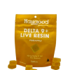 Haygood Pineapple Delta 9 Live Resin Gummies 100mg THC