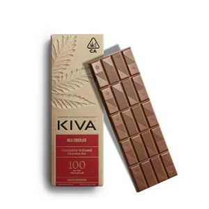 Kiva Milk Chocolate Bar 100mg