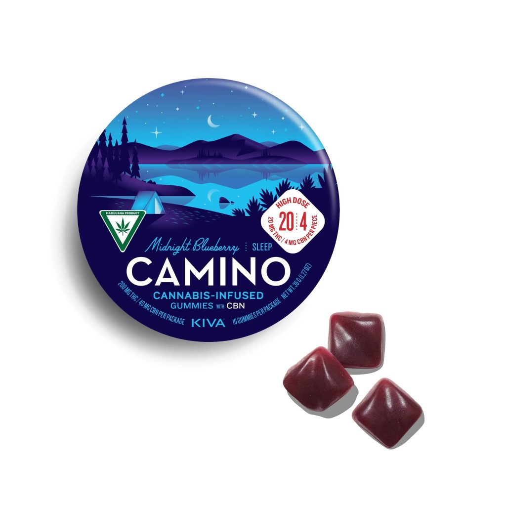 Midnight CBN Blueberry Gummies