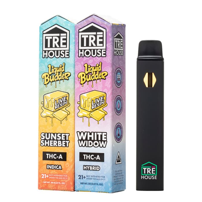 Tre House THC-A Live Resin Liquid Budder